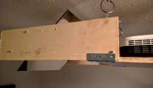 The larger mirror is movable, one inch increments.  This allowed us to pretty significantly change up the table image size.